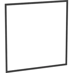 Geberit ONE Abdeckrahmen für Spiegelschrank UP-Montage, 60cm, schwarz matt