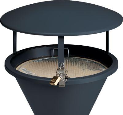 Dach für Standascher, graphit