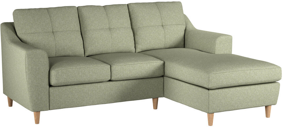 Latitude Run Espitia 3 Seater Corner Chaise Sage 89cm H X 191cm W X 145cm D