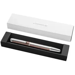 Pelikan Pura P40, Mokka, Silber, Medium, Beidhändig, Deutschland, Geschenkbox, 1 Stück(e)