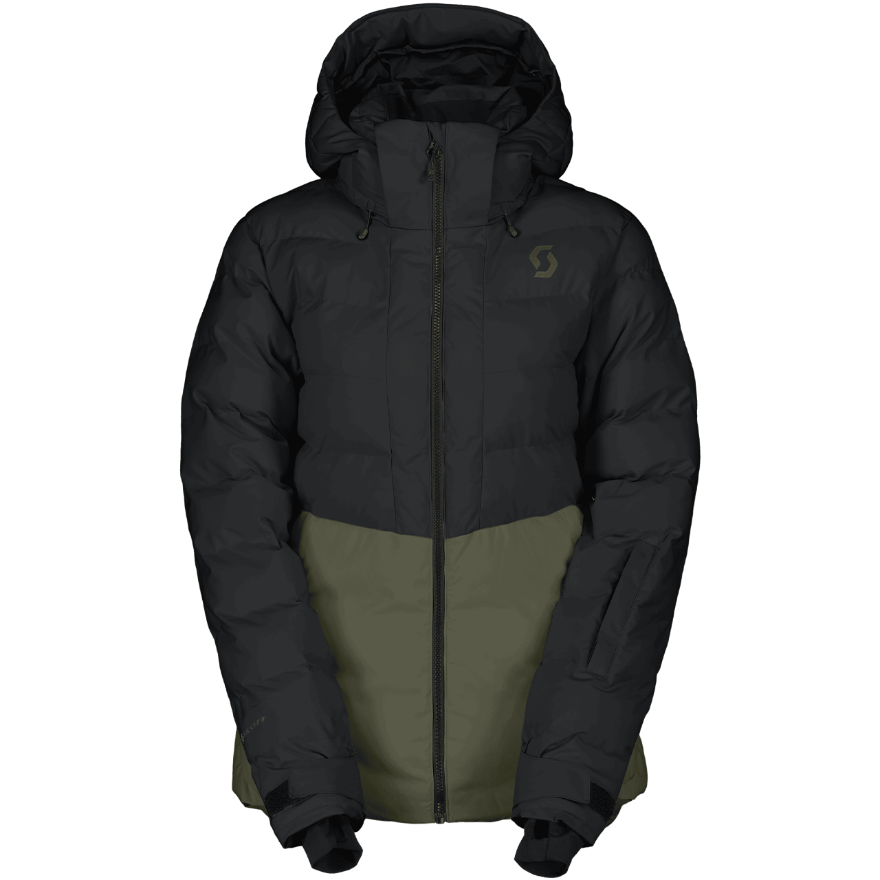 Scott Damen Skijacke ULTIMATE WARM douglas green-black - S