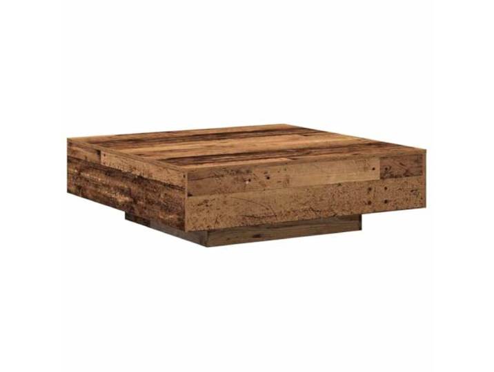 TEKGHUT Couchtisch Aus Holzwerkstoff 100x100x31 cm Modernes Design Stabile Konstruktion, glatte Oberfläche, klare Linien, einfache Montage, kompakte Form, für Wohnzimmer
