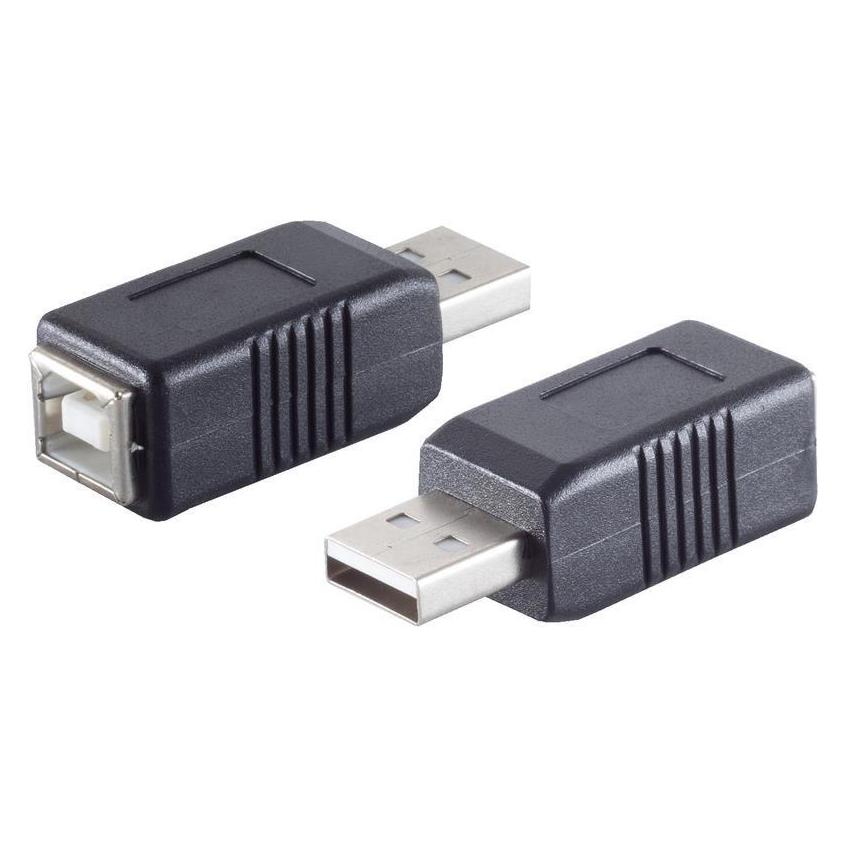 Shiverpeaks BASIC-S USB Adapter USB-A Stecker (USB-A, USB-B) (BS77046)