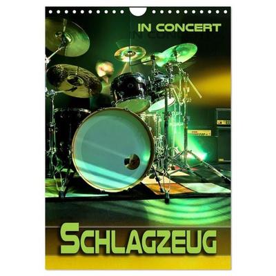 Schlagzeug in Concert (Wandkalender 2027 DIN A4 hoch), CALVENDO Monatskalender