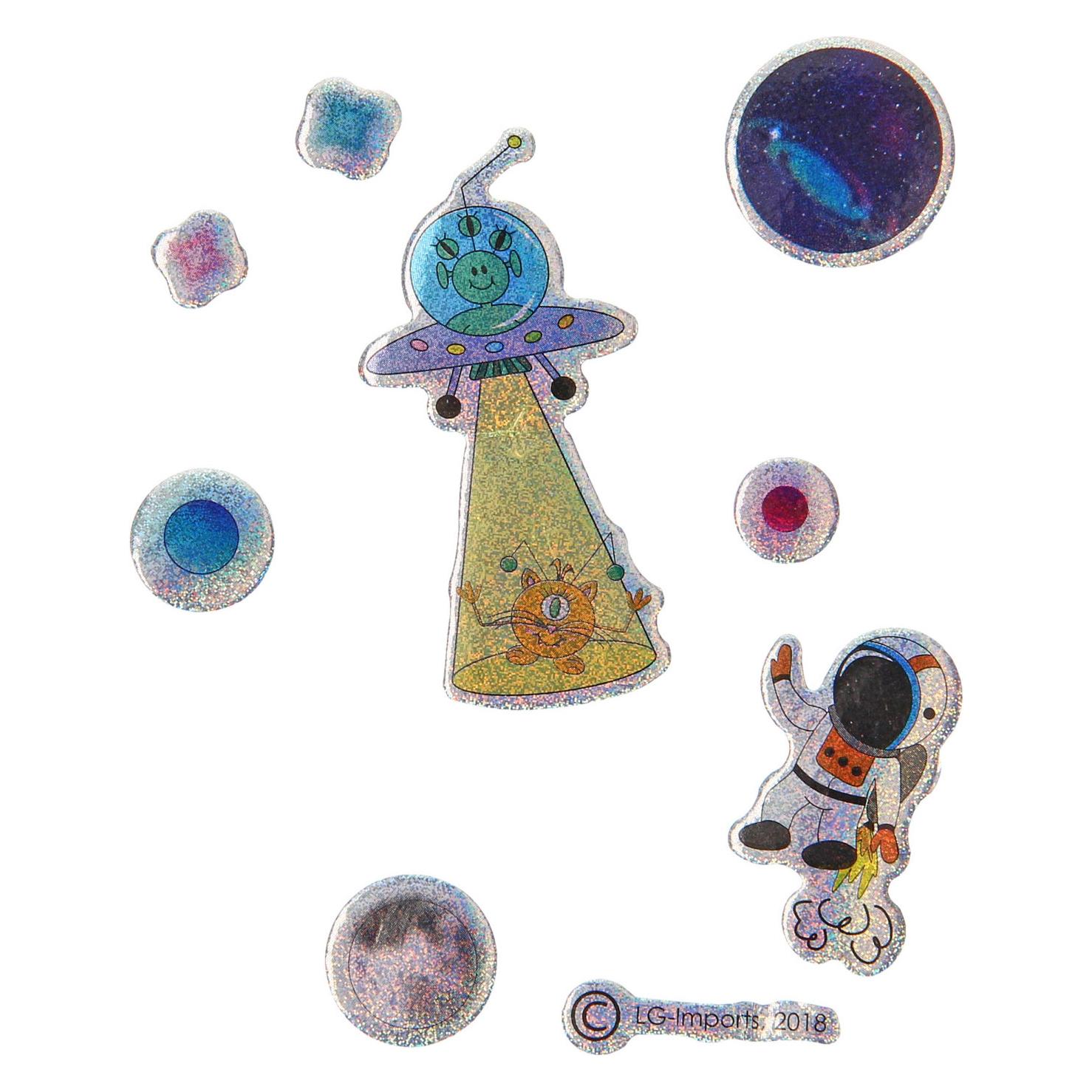Sticker Glitzernde Raumfahrt (21205814)