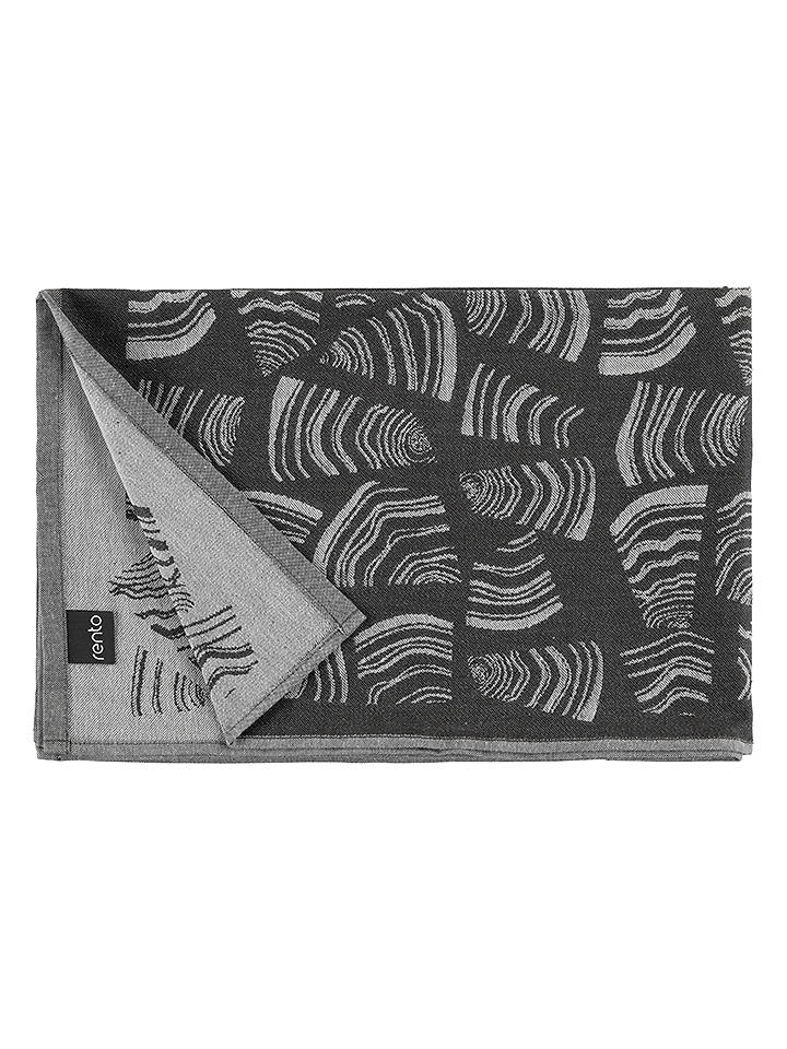 Rento Saunasitzbezug ''Kenno'' in Schwarz - (L)50 x (B)150 cm - onesize