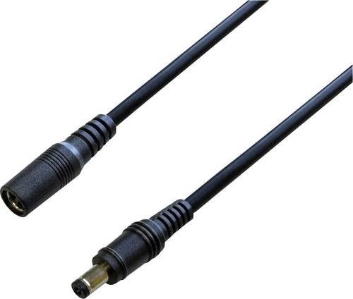 BKL Electronic 076108 Verbindungskupplung DC-Hohlstecker - DC-Kupplung 5m 1St.