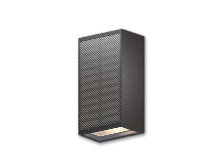 Calex Birindisi Solar wandlamp – zwart