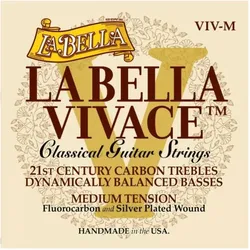 La Bella String Set For Guitar Classique Tension Average (Gitarre), Saiten