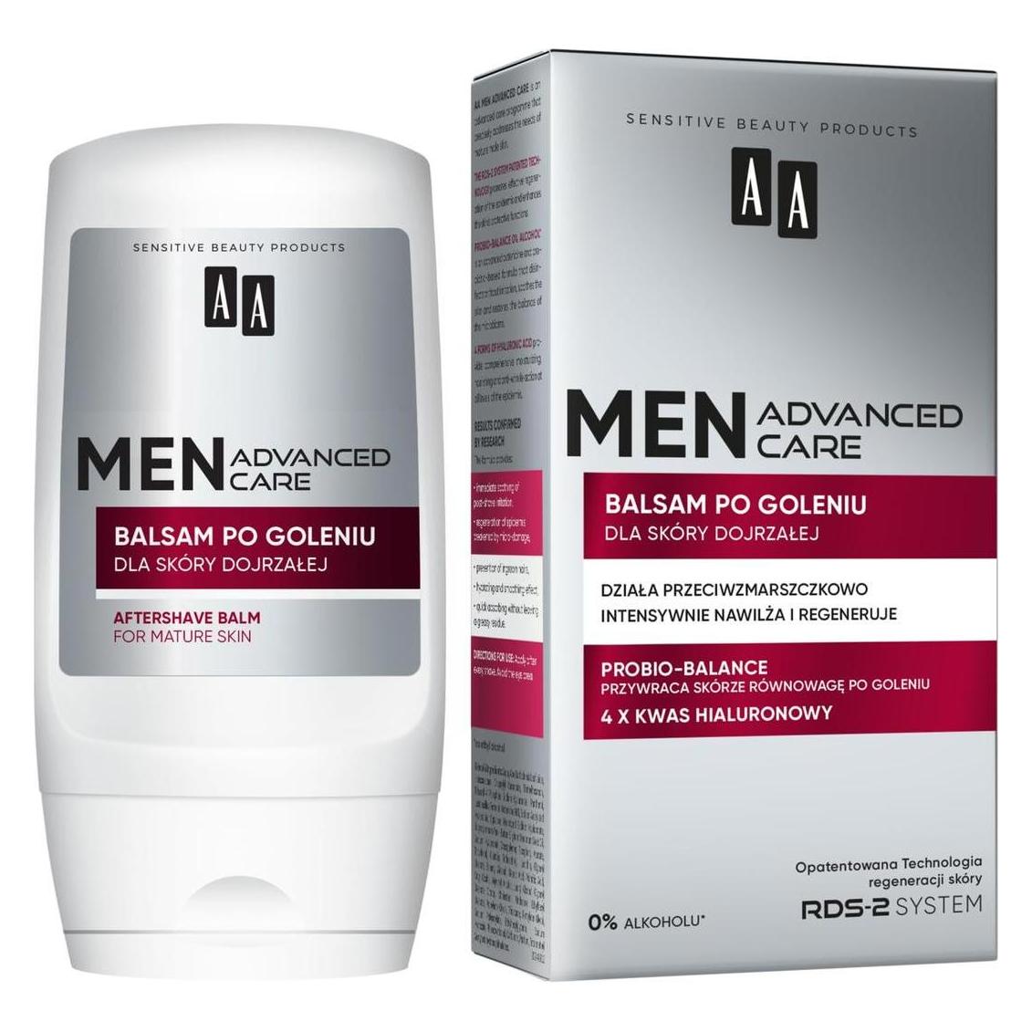 AA Laab AA Men Advanced Care balsam po goleniu dla skóry dojrzałej 100ml (Aftershave Balsam, 100 ml) (54607831)