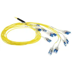 ACT 50 meter Singlemode 9/125 OS2 Preterm fiber cable 24F LC Polarity Twist (50 m), Netzwerkkabel