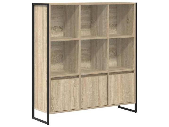 NEW Meuble stockage - vidaxL - Bibliothèque 99 5x30x108 cm - bois d'ingénierie Sonoma - Étagère de couloir 80463