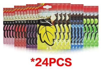 Uplifted Goods Car Air Freshener Perfume For Interior Custom Scent 24pcs