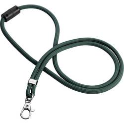 Durable 824105 Textilband Karabinerhaken Dunkelgrün 10 St.