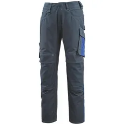 Mascot, Arbeitshose, Hose Mannheim schwarzblau / kornblau (46)