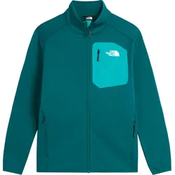 THE NORTH FACE CREST Zip Fleece 2027 pacific teal/tnf black - S