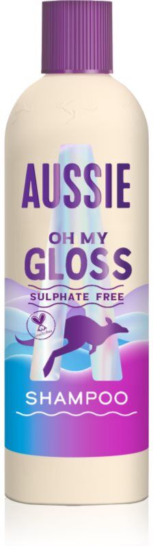 Aussie Oh My Gloss Shampoo shampoing pour des cheveux brillants et doux 300 ml