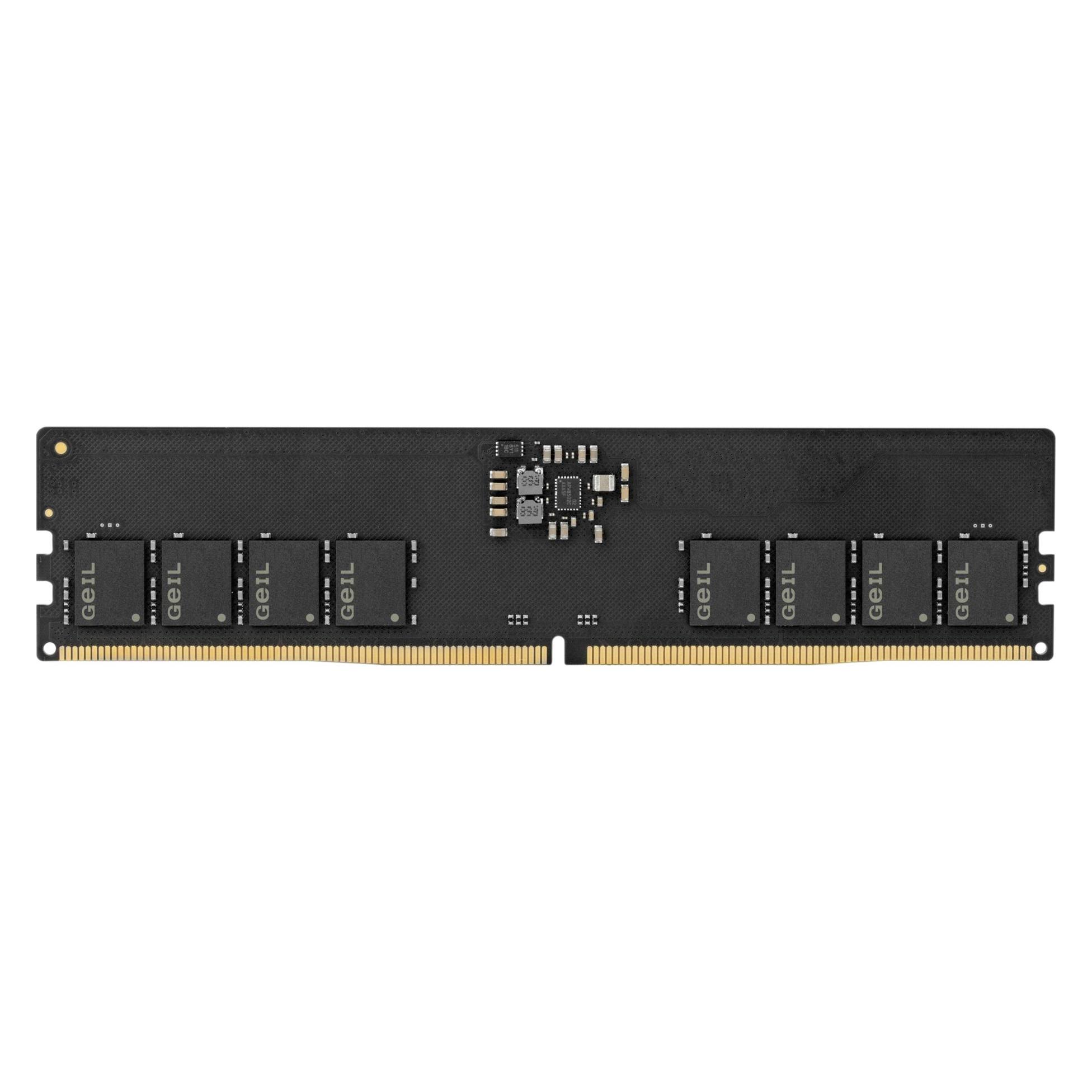 GeIL DIMM 16GB DDR5-4800MHZ (GAP516GB4800C40SC) (GAP516GB4800C40SC) (1 x 16GB, 4800 MHz, DDR5-RAM, DIMM) (GAP516GB4800C40SC)