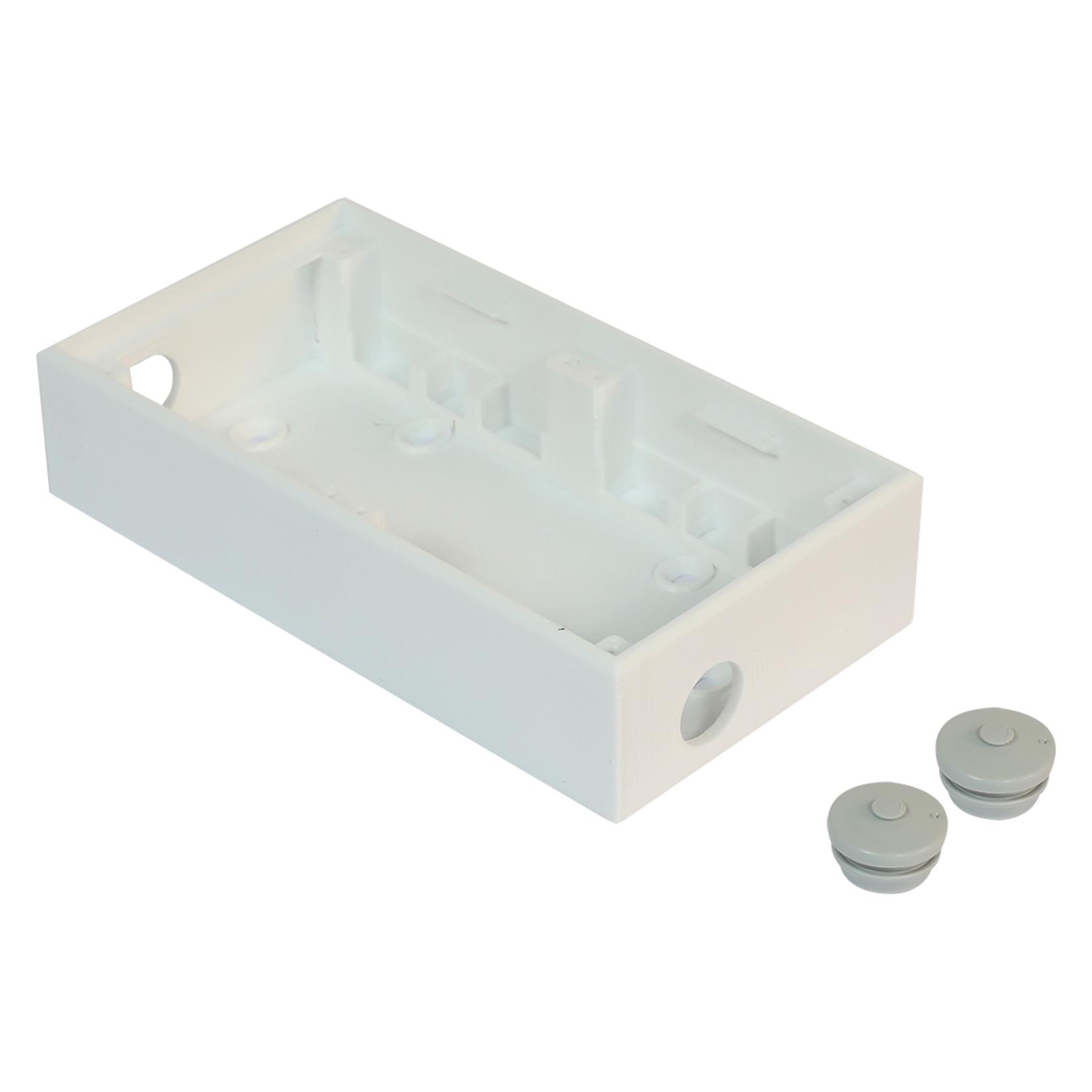 Shelly Zubehör / Aufputzgehäuse Doppelt für Wall Switch, 35mm (SP3D0024)