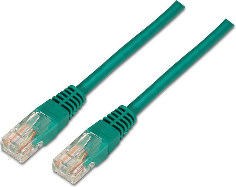 AISENS Cat6 U/UTP Netwerkkabel RJ-45 naar RJ-45, 1 meter, Groen