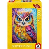 Eule im Papageienkleid, Puzzle 1000 Teile