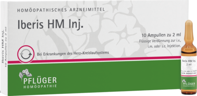 Homöopathisches Laboratorium Alexander Pflüger GmbH & Co. KG IBERIS HM Inj. 10 St 01876993