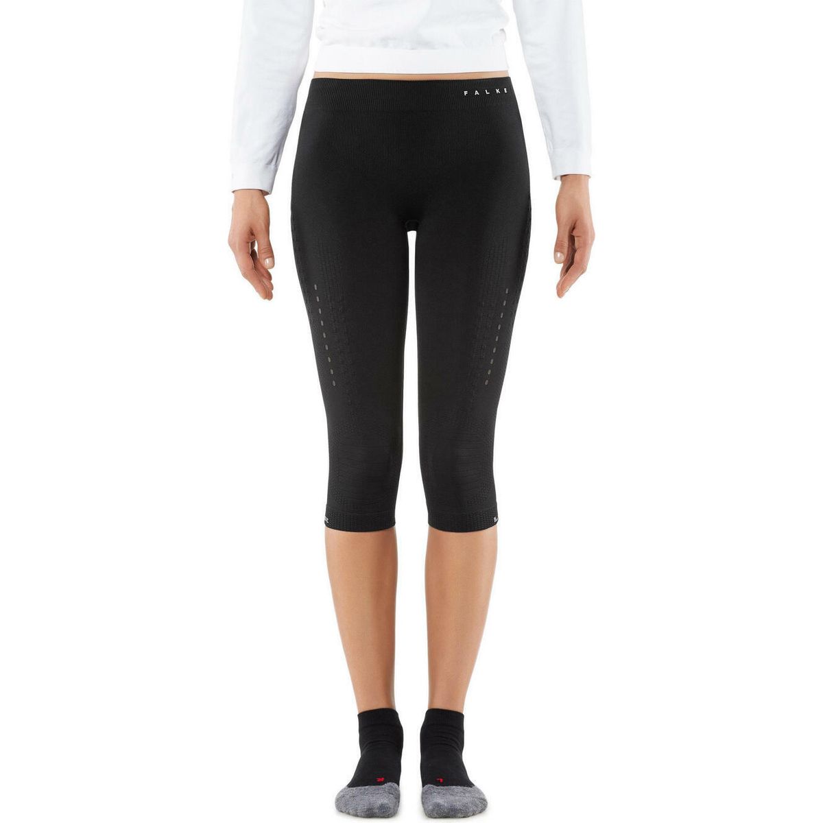 Falke Impulse Running Damen Tights Health black (3000) 01 39106-3000-01