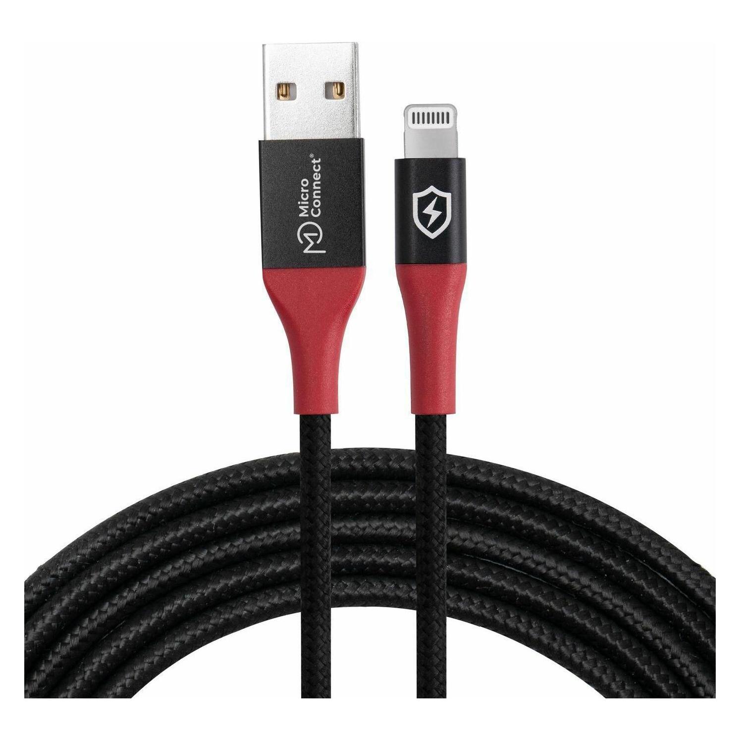 MicroConnect USB A - Lightning (1.50 m, USB 2.0) (MC-ALIGHTNING-SC)