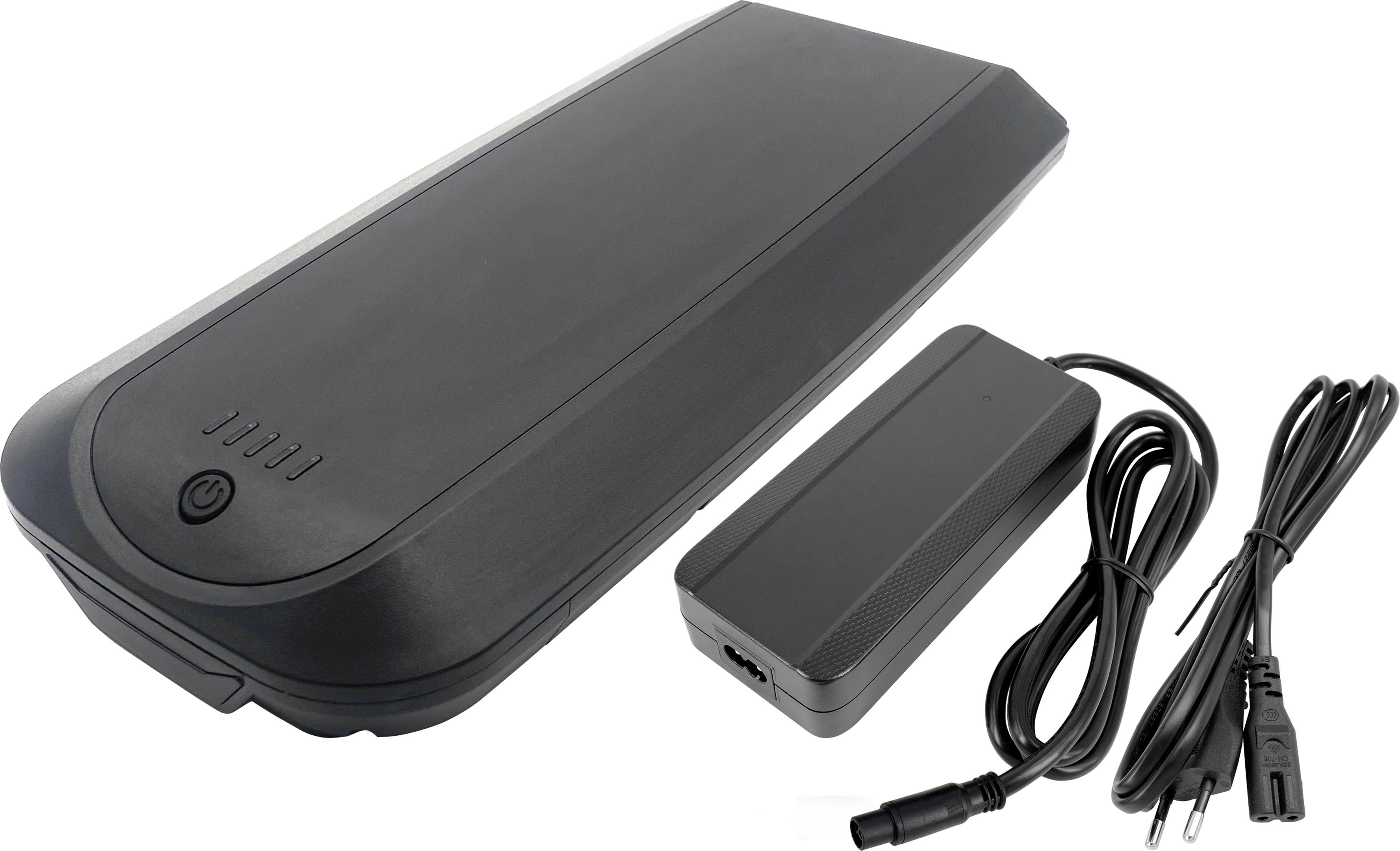 PowerSmart Greenway 14.5Ah/522Wh YJ145 YJ1451004 elektrische Fahrrad Batterie Lithium-Ionen Schwarz 36V.14500mAh/ mit Ladegerät