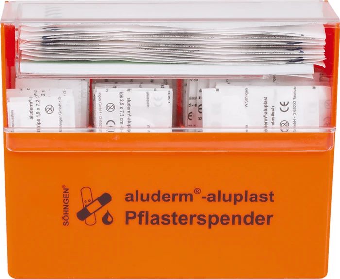 SÖHNGEN Pflasterspender aluderm-aluplast ohne DIN orange