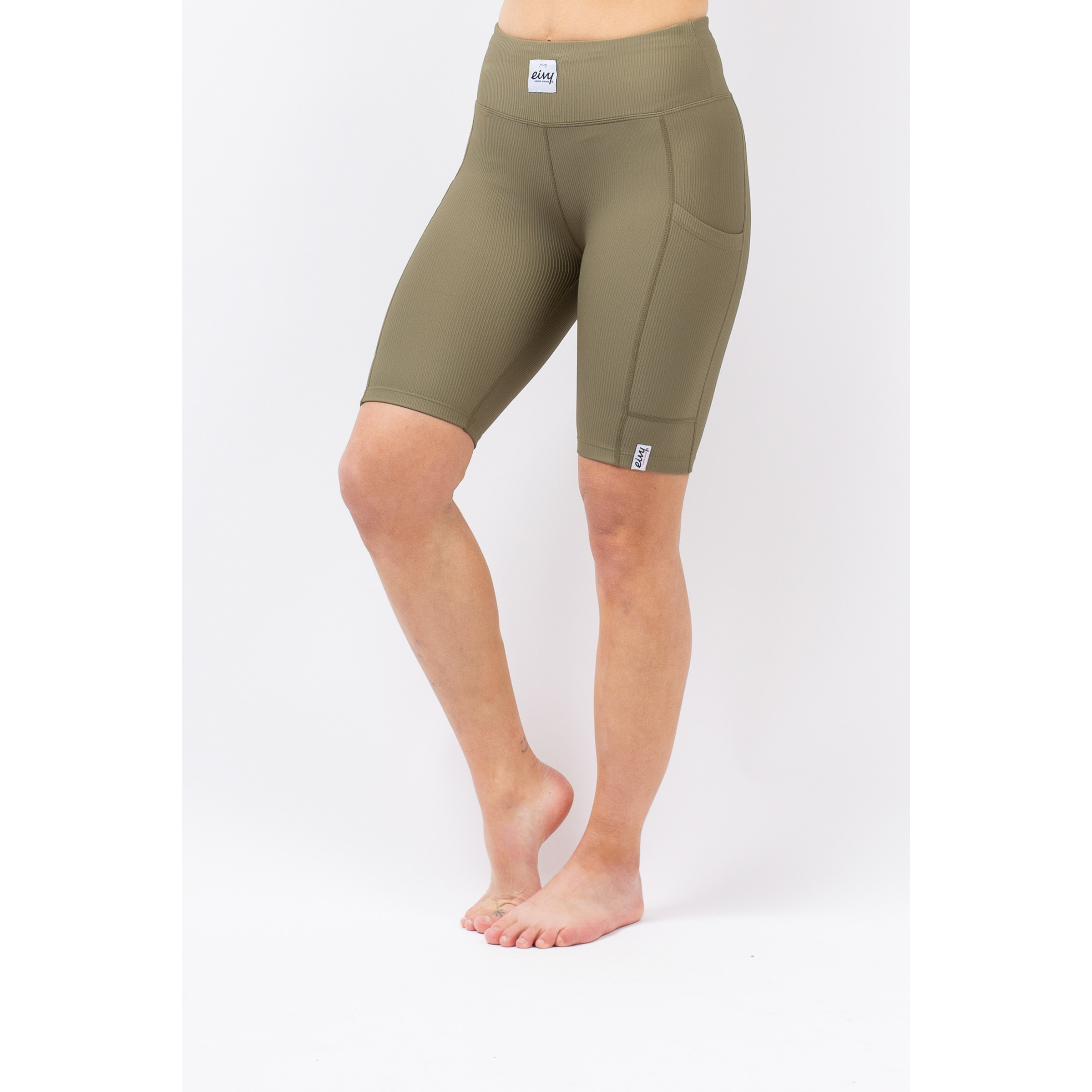 Eivy Venture Rib Biker Damen Yogahose oliv Größe S Yoga Elastisch