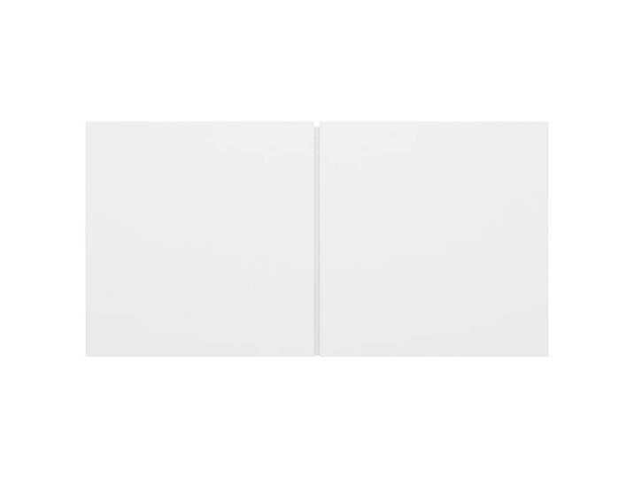 NEUF Armoires TV - Blanc Meubles TV suspendus 2 pcs - pour maison - Blanc 60x30x30 cm TT1568