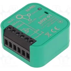Zamel SRW-01 – 230 V WiFi-Rollladensteuerung – Android, Smart Home Hub, Weiss