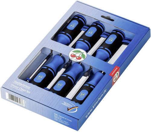Kirschen Stechbeitelsatz, 1008 im SB-Karton, 6-tlg. 1118000