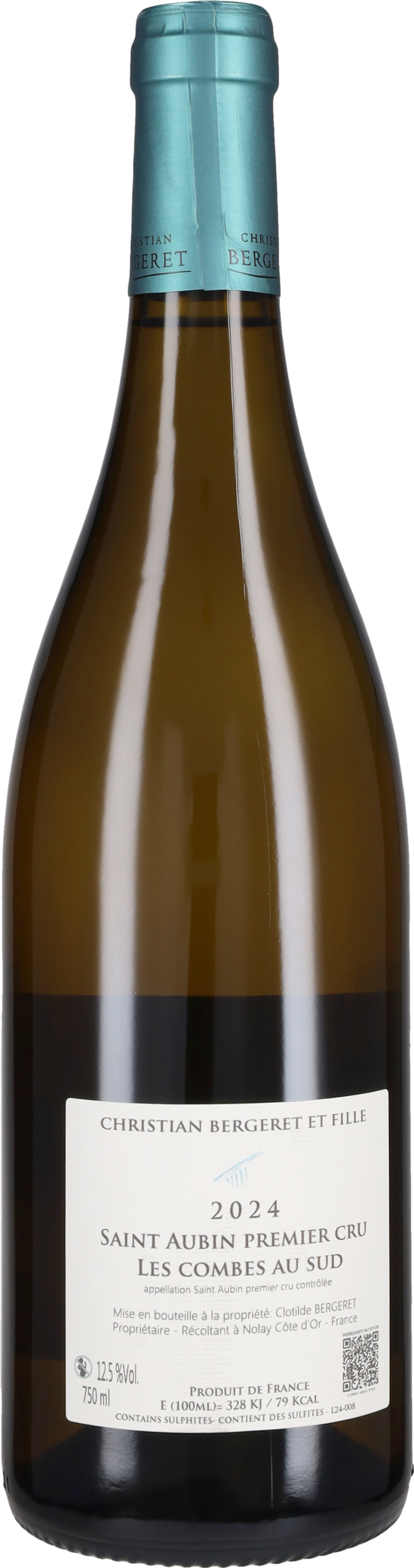 Domaine Bergeret et Fille Saint Aubin 1er Cru 'Les Combes' Domaine Bergeret 2024