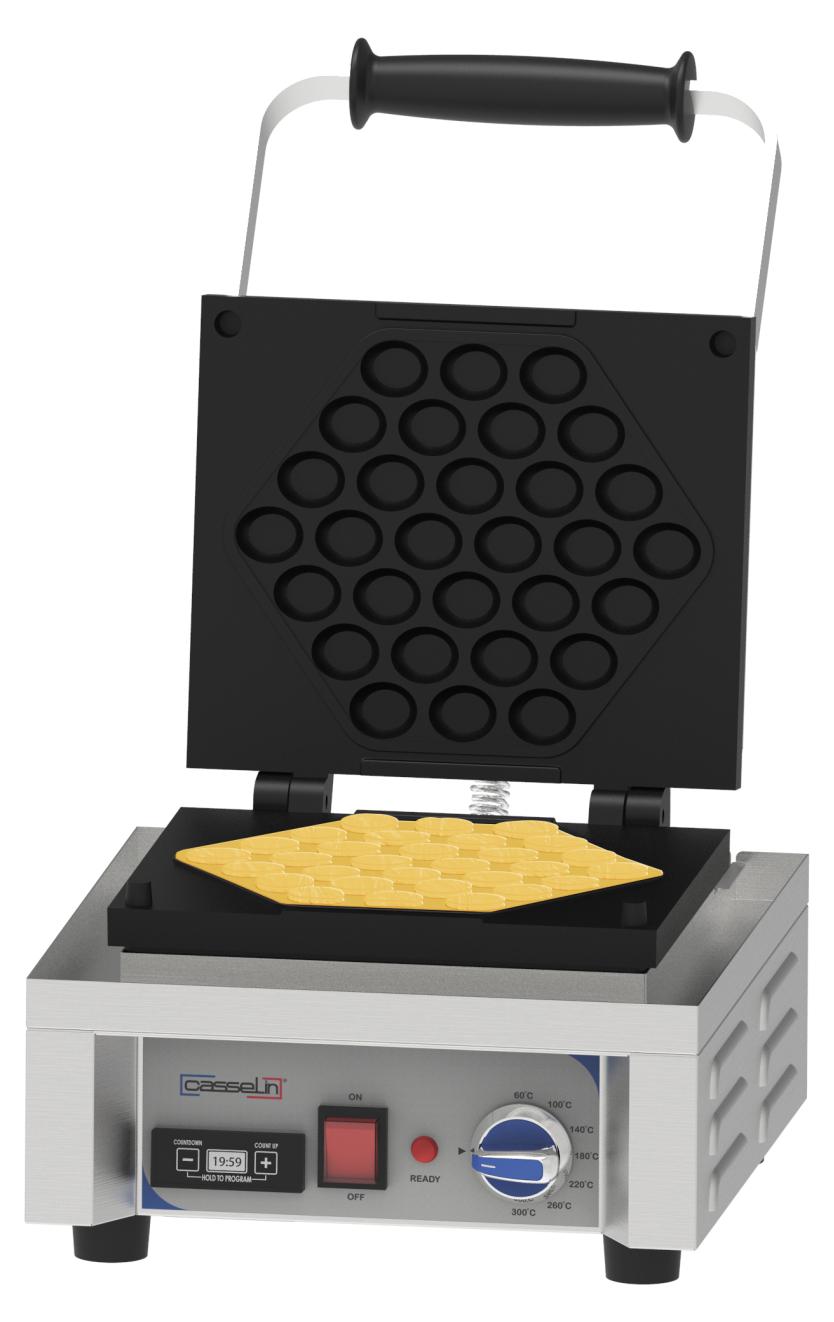 Gaufrier Simple Ouverture 90° Bubble - Marke Casselin