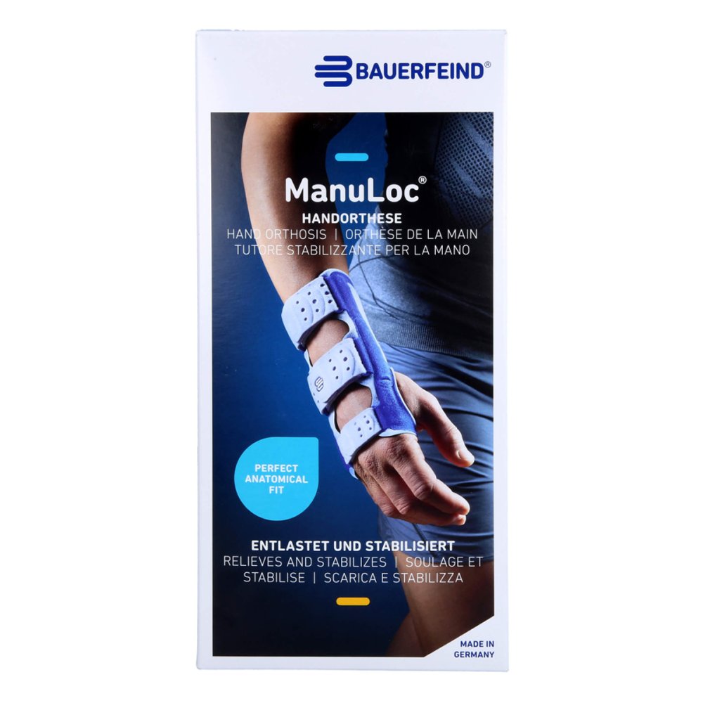 Bauerfeind AG / Orthopädie Manuloc Handgelenk Stabilorth.gr.3 titan 11028326