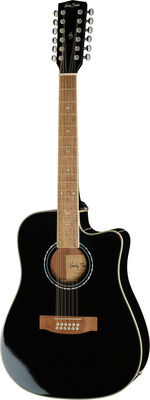 Harley Benton D-200CE-12BK noir
