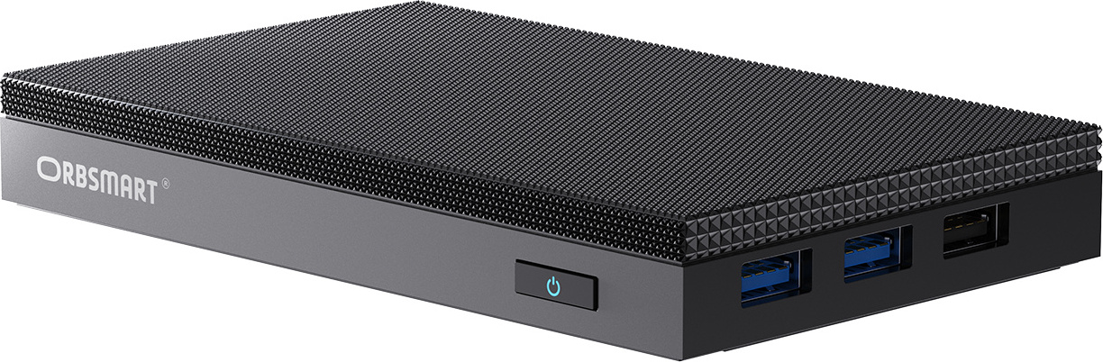 Mini PC Orbsmart AW-15L Windows 11 Pro | 8 GB RAM & 256GB int. Speicher | WIFI 6 | lüfterlos | Micro Computer | Office-PC | Desktop-PC