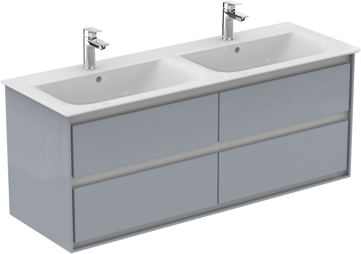 Air Ideal Standard E0824EQ, gris clair brillant / blanc mat, 4 Ideal Standard