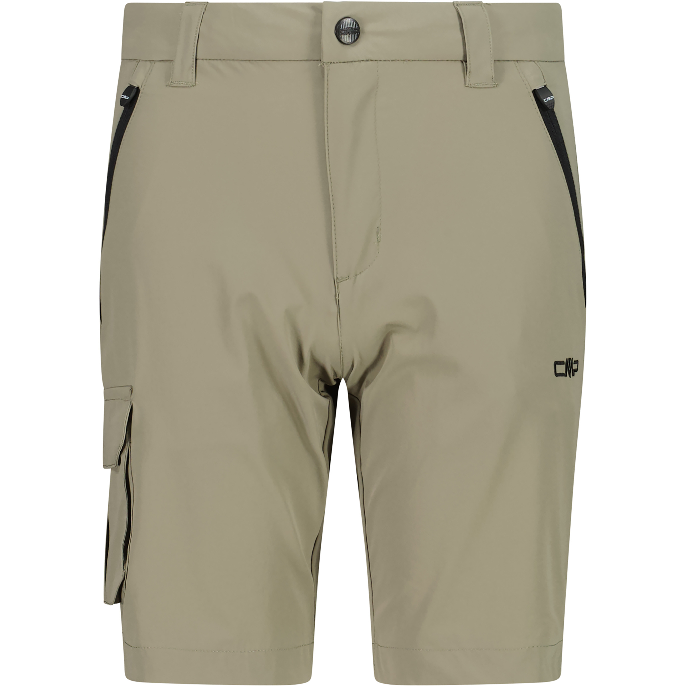 CMP Kinder Kurze Hosen oliv Größe 104 Trekking Elastisch