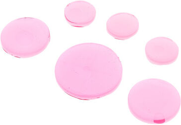 SlapKlatz Gel Pads 6-piece Box pink Rose