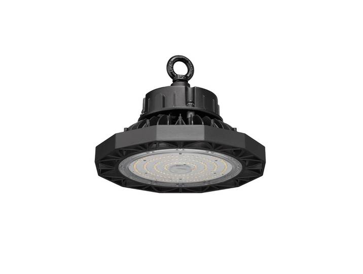 BRUMBERG Sol LED hal spot Highbay, 12.800 lm Sol, dimbaar, zwart, Aluminium, Hal schijnwerper