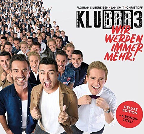 Klubbb3 - Wir werden immer mehr! (Deluxe Edition) - Preis vom 08.10.2026 07:26:42 h