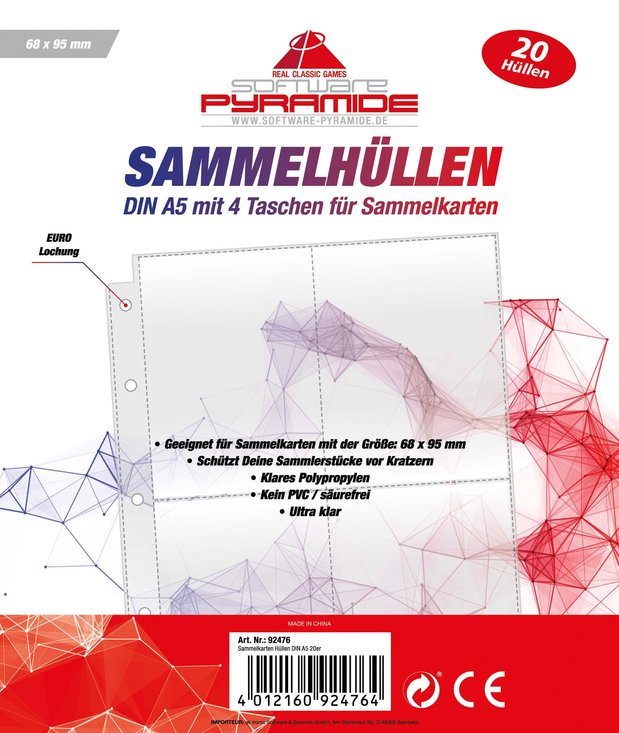 ak tronic Software & Services Kartenhülle 92476