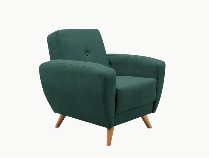 Sessel Deria - Calla - hellbraun