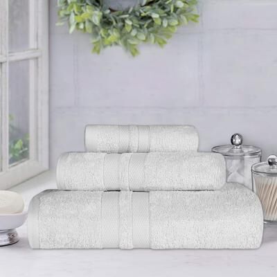 Cotton Quick-Drying 3 Piece Highly Absorbent Towel Set by Superior