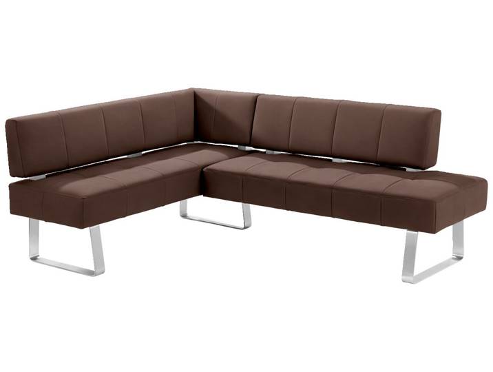 Moderano Eckbank LUPO II, schoko, Stoff