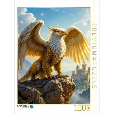 CALVENDO Puzzle Greif, ein Mischwesen aus Adler und Löwe | 1000 Teile Lege-Größe 64x48cm Foto-Puzzle für glückliche Stunden, Sonstige von , Calvendo