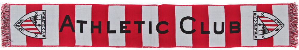 Athletic Club bufanda bicolor merchandaising equipos de fútbol oficiales  (UNICA)